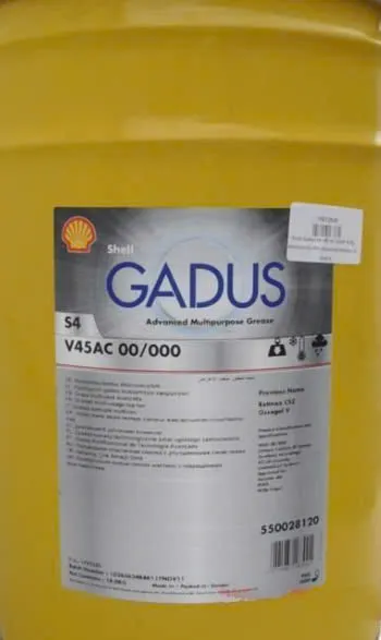MỠ CÔNG NGHIỆP SHELL GADUS S4 V45AC 00/000