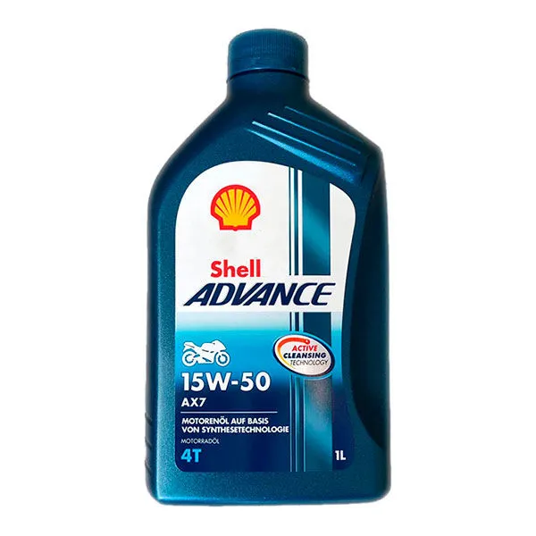 SHELL ADVANCE 4T AX7 15W-50