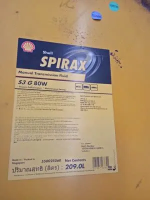 Dầu hộp số cơ khí Shell Spirax S3 G 80W