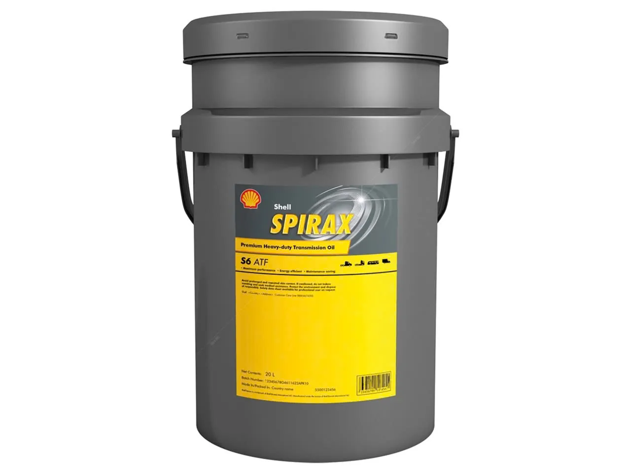 Dầu cầu hộp số tổng hợp Shell Spirax S6 ADME 75W-90