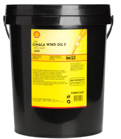 Shell Omala Wind Oil F 320 – Dầu bánh răng chuyên dụng cho tua-bin gió