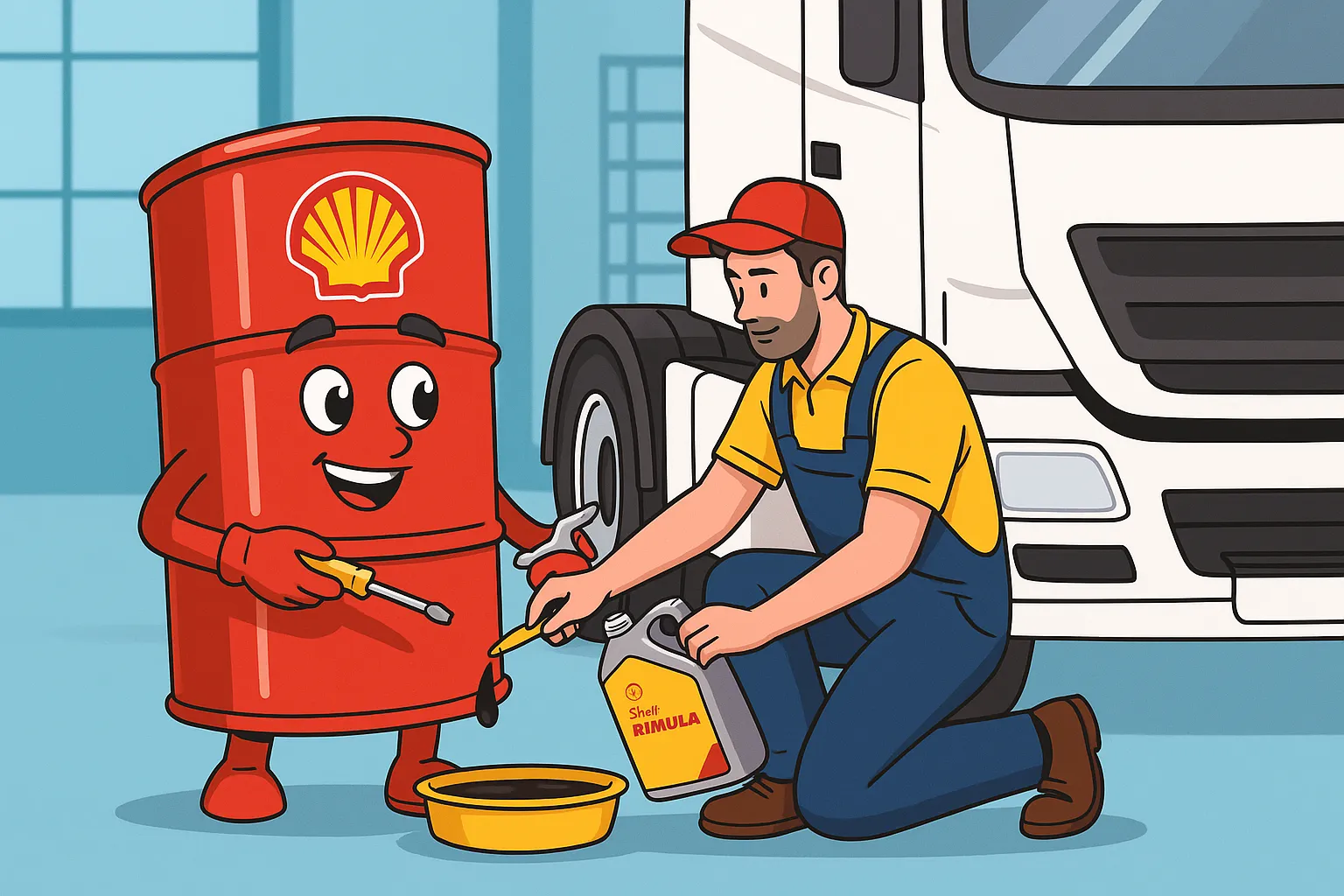 QUY TRÌNH THAY DẦU ĐỘNG CƠ XE TẢI CHUẨN – BẢO VỆ “TRÁI TIM” CỦA CHIẾN BINH ĐƯỜNG DÀI