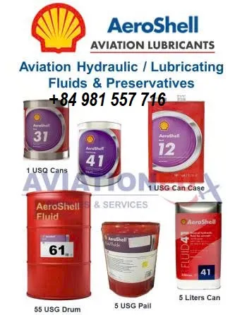 Giới Thiệu Các Dòng Sản Phẩm AeroShell – Dầu Và Mỡ Bôi Trơn Cho Ngành Hàng Không